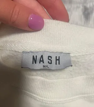 NASH Crew Neck Sweatshirt Size L thumbnail 4