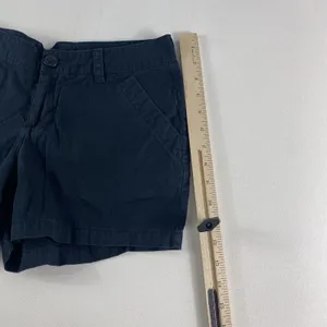 Columbia Shorts Womens 4‎ Black 4" Inseam Chino Cotton 30" Waist Hiking Ladies thumbnail 9
