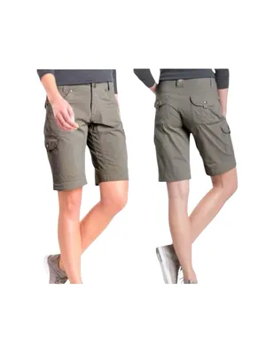 Kuhl Women's Splash 11" Cargo Hiking Shorts Gray Multi Pocket Utility Size 10 thumbnail 2