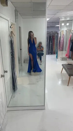 royal blue prom dress Size XS thumbnail 5