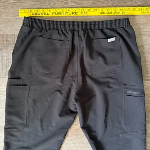 FIGS Technical Collection Black Scrub Pants thumbnail 6