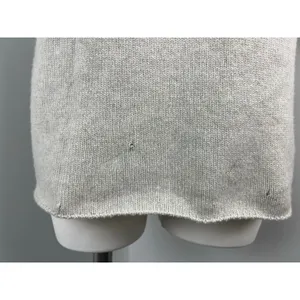 The Row Gray Short Sleeve Cashmere Sweater Need Repair Small thumbnail 5