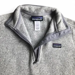 Patagonia Women's Better Sweater 1/4 Zip Fleece Gray Size XS thumbnail 9