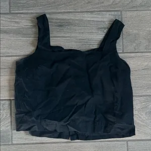 GAP Black Women's Crop Top thumbnail 1