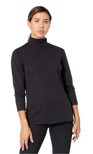 Arc'Teryx Black Heather Lumin Mock Neck Top Size Medium thumbnail 1