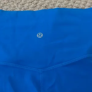 Size 6. 8 inch inseam Lululemon electric blue biker shorts. Only worn 2-3 times thumbnail 3