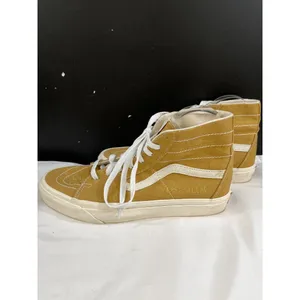 Van Unisex Tan High-top Casual Sneakers Size M8/W9.5 SKU 6217 thumbnail 5