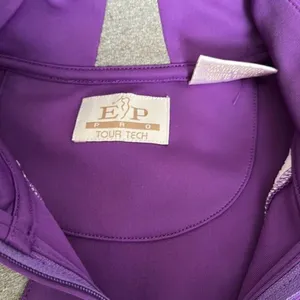 EP Pro Tour Tech Pullover Athletic Sweater Medium Purple thumbnail 4