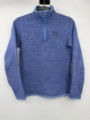 Patagonia Better Sweater 1/4 Zip Fleece Women M Hawthorne Blue 25616 thumbnail 2