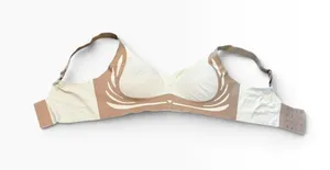 Unbranded Wireless Seamless Bra XL Cream Tan Comfort Bralette thumbnail 1