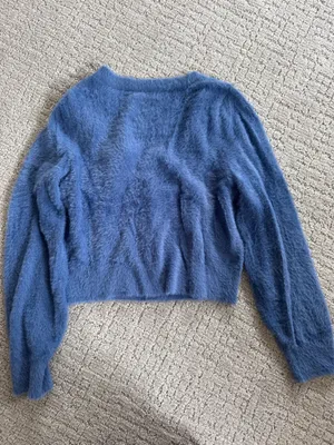 Aerie blue Button Up Fleece thumbnail 3