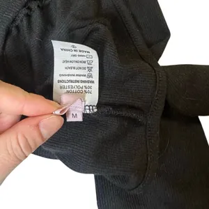 Ruched Bust Wrap Tie Long Sleeve Crop Top Black Medium Y2K Coquette Balletcore thumbnail 4