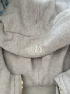 grey and gold half zip Gray Size M thumbnail 3