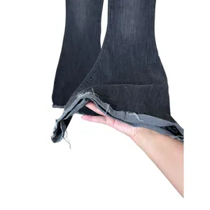 Free People We The Free Irreplaceable Flare Jeans Gray‎ Size 28 thumbnail 4