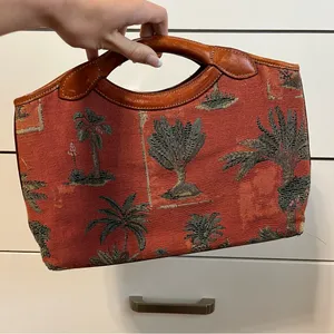 Tommy Bahama Palm Tree Tropical Purse thumbnail 2