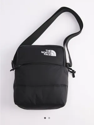 The North Face Black Crossbody Puffer Messenger Bag thumbnail 1