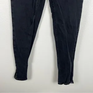 Bdg High Rise Mom Jeans‎ Black Sz 24 thumbnail 2