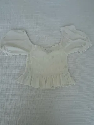 Forever 21 White Blouse thumbnail 2