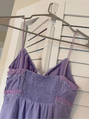 Princess Polly Lilac Slip Maxi Dress thumbnail 7