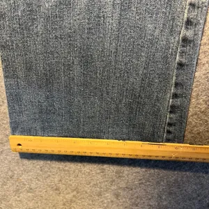 Y2K SO Wear It Declare It Bootcut Jeans‎ Blue Medium Wash Flap Pocket Size 15 thumbnail 4