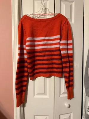 Free People Sweater Knit Women’s complete me striped thumbnail 6
