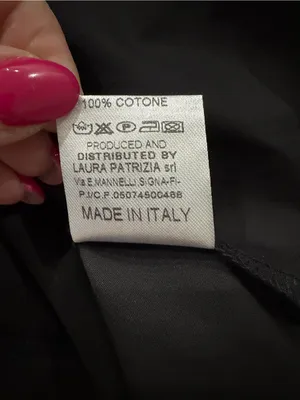 B.Yu Black Poplin Cotton Swing Top with Cap Sleeves thumbnail 4