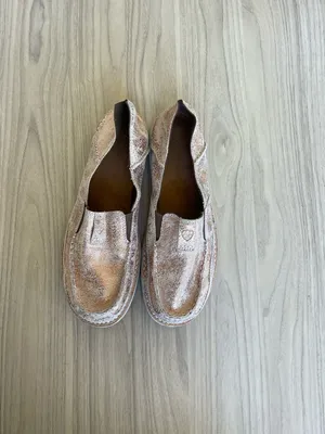 Ariat Tan Leather Slip-On Shoe thumbnail 12