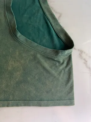 Free People Movement Too Good Tank Racer Back Washed Green thumbnail 13