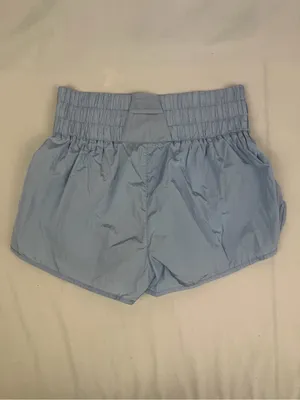 AS Revival Altar’d State Athletic Casual Shorts High Rise Women Sz M Light Blue thumbnail 2