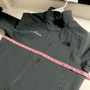 Linkedin x Northface‎ jacket large fleece lined jacket 3 zipper pockets unisex thumbnail 3
