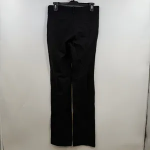 Betabrand Dress Pant Yoga Pants M Long Black Straight Leg Ponte 34 Inseam thumbnail 3