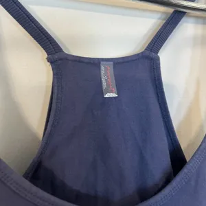 FREE PEOPLE Movement Hot Shot Mini Dress in Blue Indigo Size Large thumbnail 6