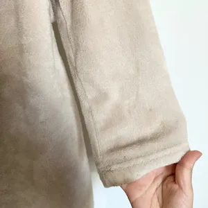Ugg fleece Cozy Beige Robe size medium lounge thumbnail 6
