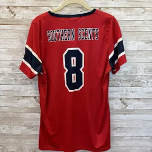 Dairy Queen Womens M Youth‎ XL Jersey Shirt Dixie Softball #8 Southern Country thumbnail 4