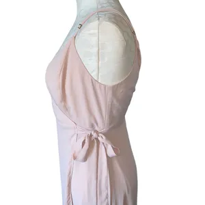 Show Me Your MuMu Mariah Wrap thin strap v-neck party barbiecore Dress Large thumbnail 5