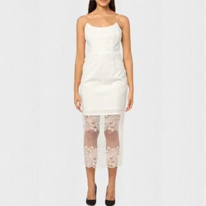 NWT Adrianna Papell Embroidered Beaded-Strap Sheath Dress‎ Sz 8 thumbnail 3
