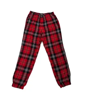 Victoria's Secret Pajama Pants Red Plaid Jogger Lounge Bottoms Size Womens Small thumbnail 1