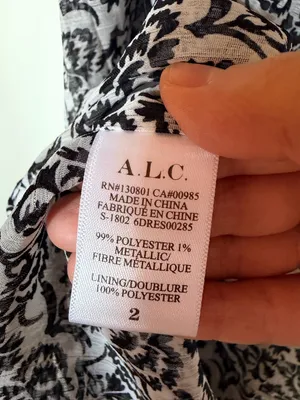 A.L.C. Frank Macpherson tie front halter cut out black and white maxi dress 2 thumbnail 9