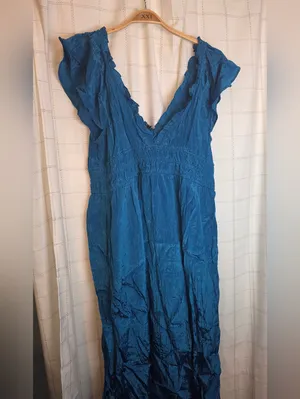 J Crew Palermo dress in viscose-blend crinkle thumbnail 3