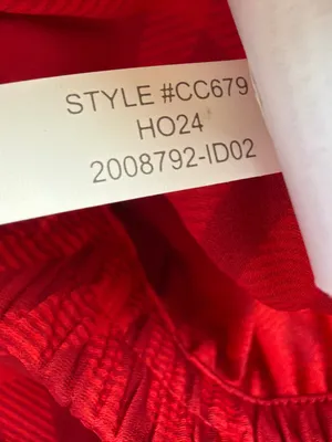 NWT J. CREW FACTORY Printed Bias Slip Skirt Autumn Crimson Candy Apple Medium thumbnail 11
