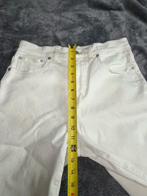 Madewell 90s Straight Women’s Jeans White Denim Size 28 High Rise thumbnail 2