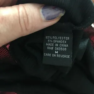 Angie Metallic Red Foil Cami Top thumbnail 6