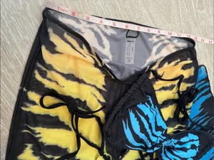 Bikini Cover Up Set Butterfly Fairy Whimsical Festival Rave Beach Vacation Pool thumbnail 6