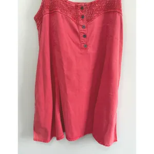 Saltwater‎ Luxe Women's Boho Poppy Red Smocked Mini Dress SZ Medium NWT thumbnail 6