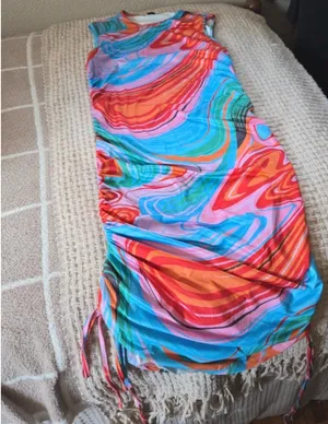 Gorgeous multicolor statement print Large  thumbnail 6