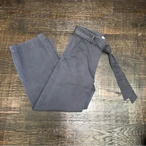 Gray Loft Slacks Size 2 thumbnail 5