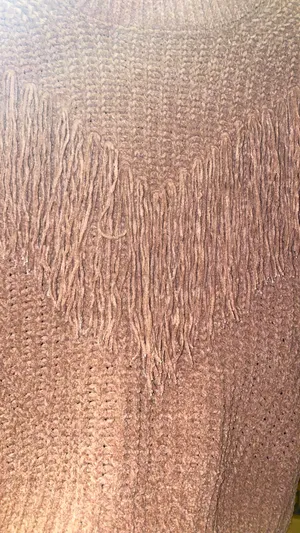 Western Fringe Long sleeve Brown Size XS thumbnail 2