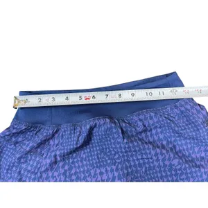 All In Motion Women’s XL (14/16) Purple Blue Houndstooth Active Skort thumbnail 8