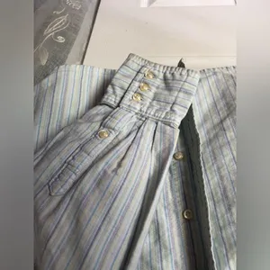 Tommy Hilfiger Striped button up Shirt classic 100% cotton women size M thumbnail 7