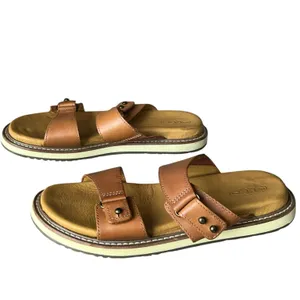 Keen Lana Slide Sandals Womens‎ 7 Tortoise Tan Leather Cushioned Coconut Girl thumbnail 2